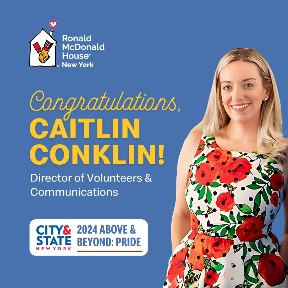 RMH-NY's Caitlin Conklin Recognized in City & State NY, 2024 Above and Beyond: Pride