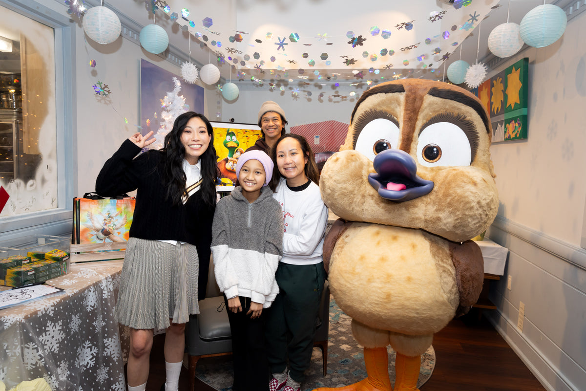 Awkwafina Brings Holiday Cheer to Our House – RMHNY